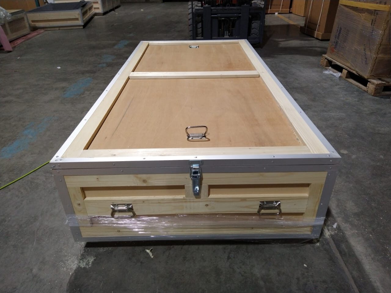 Custom wooden crating services